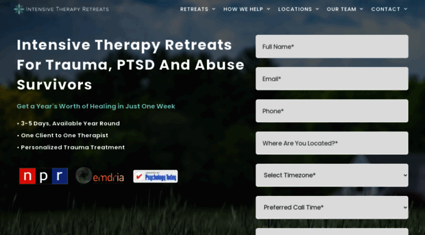 intensivetherapyretreat.com