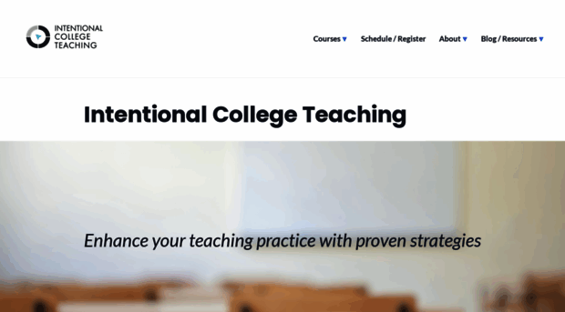 intentionalcollegeteaching.org