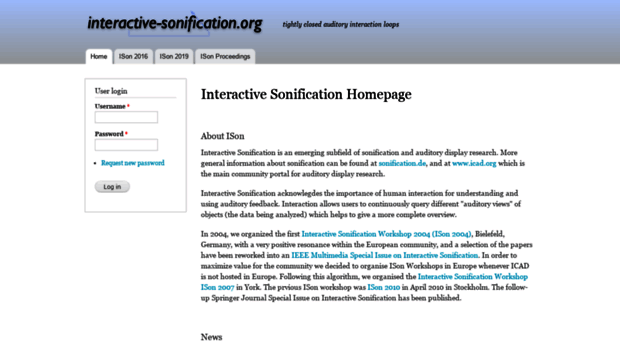 interactive-sonification.org