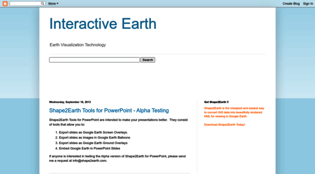 interactiveearth.blogspot.com