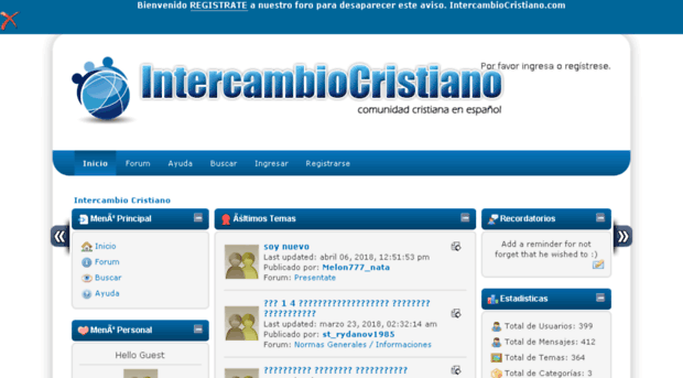 intercambiocristiano.net