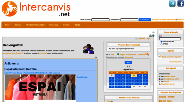intercanvis.net