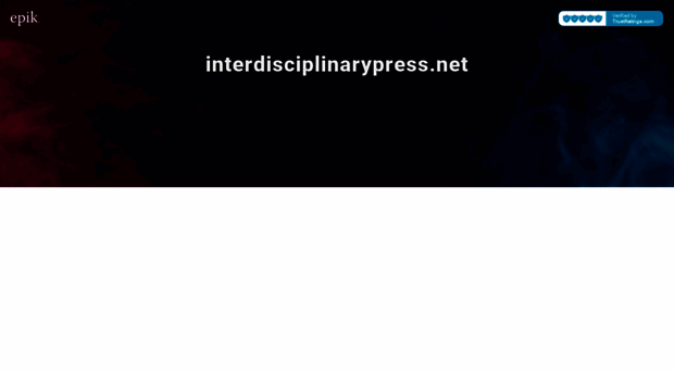 interdisciplinarypress.net