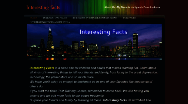 interestingfacts4u.weebly.com