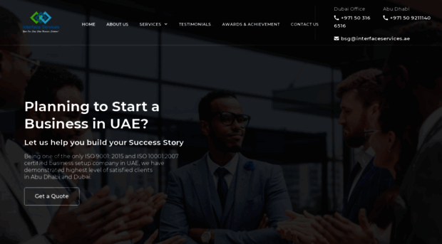 interfaceservices.ae