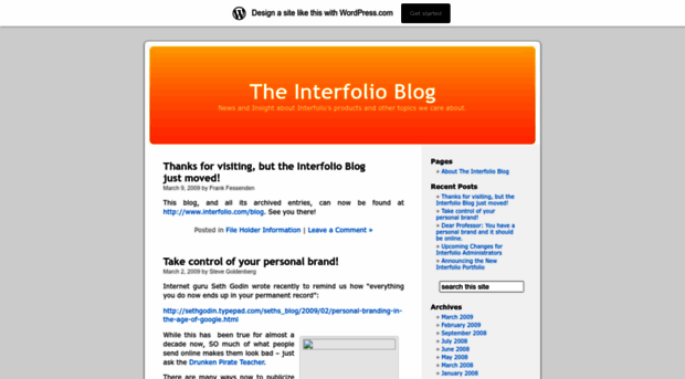 interfolio.wordpress.com