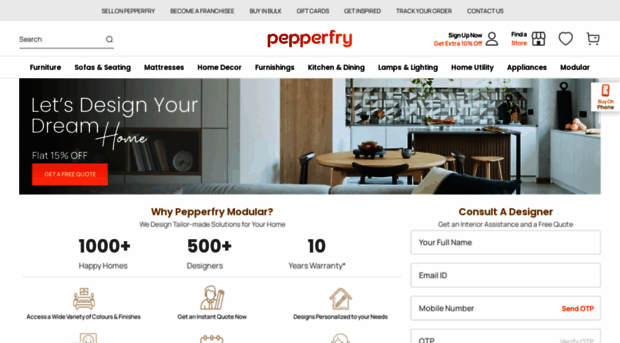 interiors.pepperfry.com