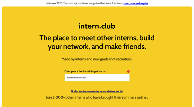 intern.club