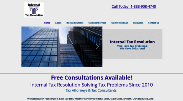 internaltaxresolution.com