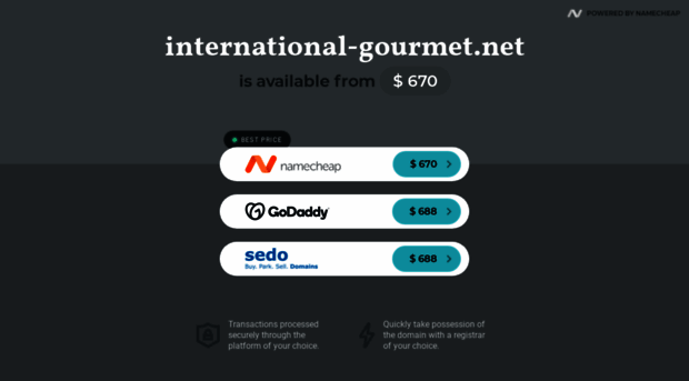 international-gourmet.net