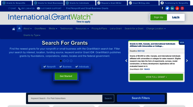 international.grantwatch.com