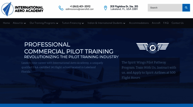 internationalaeroacademy.com