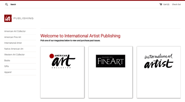 internationalartmagazineshop.com