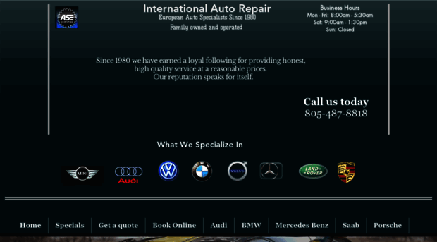 internationalautorepair.biz