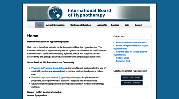 internationalboardofhypnotherapy.com