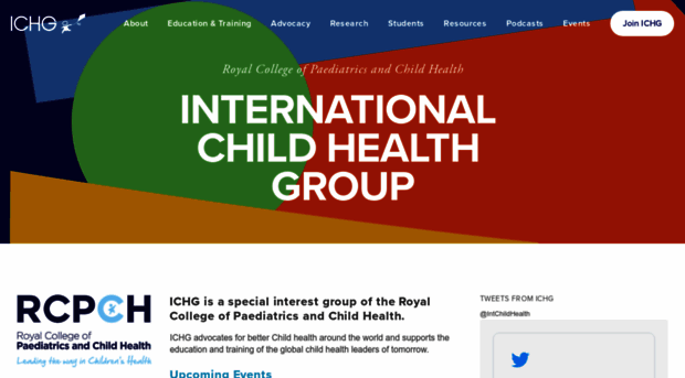 internationalchildhealthgroup.org