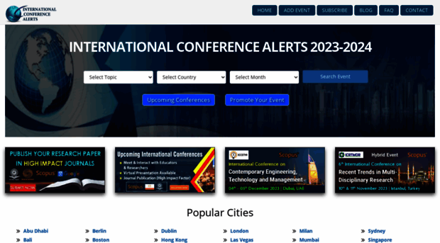 internationalconferencealerts.com