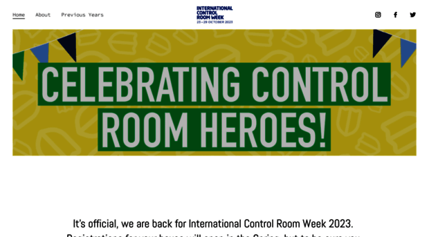 internationalcontrolroomweek.com