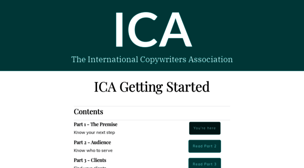 internationalcopywritersassociation.com