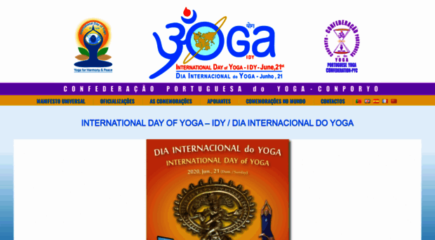 internationaldayofyoga.com