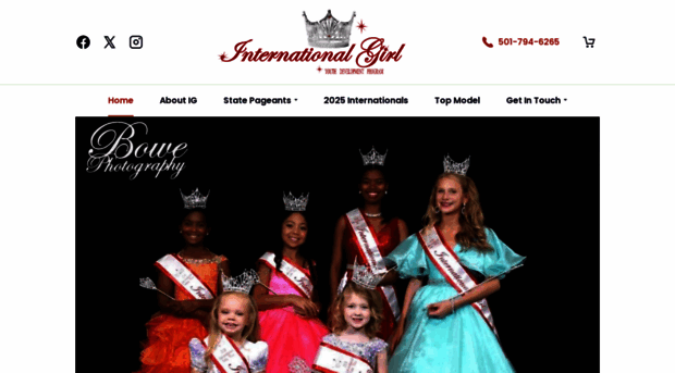 internationalgirlpageant.com