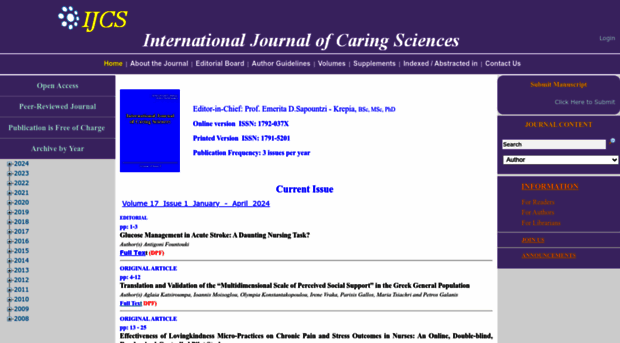 internationaljournalofcaringsciences.org