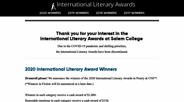 internationalliteraryawards.org