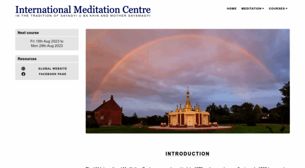 internationalmeditationcentre.org