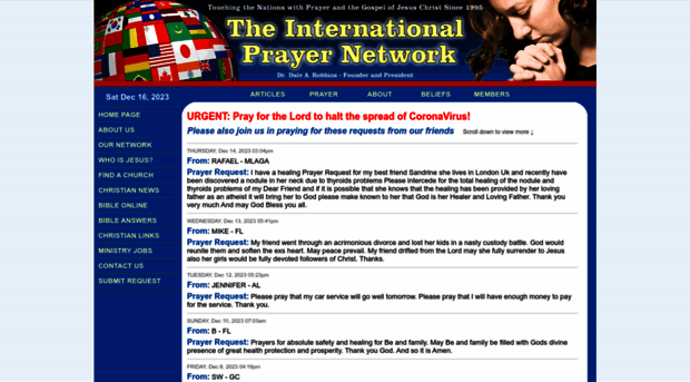 internationalprayernetwork.com