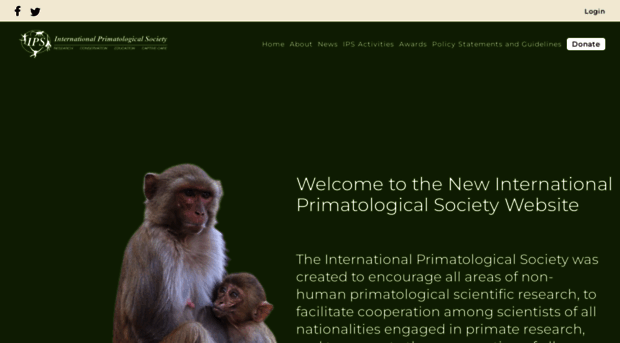 internationalprimatologicalsociety.org