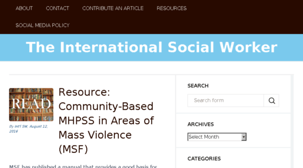 internationalsocialworker.com