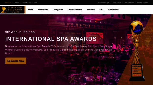 internationalspaawards.com