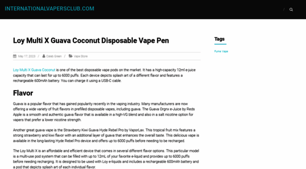 internationalvapersclub.com