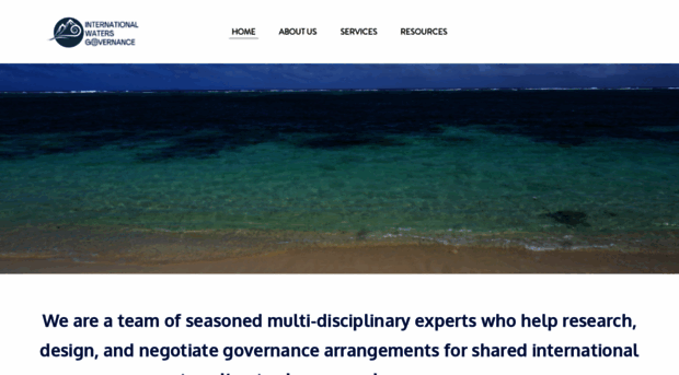 internationalwatersgovernance.com