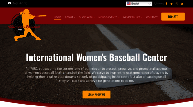 internationalwomensbaseballcenter.org