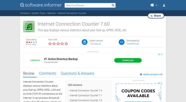 internet-connection-counter.software.informer.com