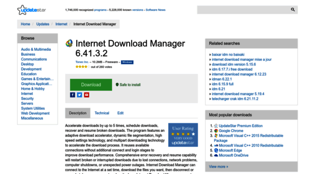 internet-download-manager.updatestar.com