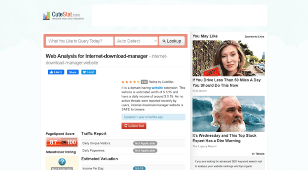 internet-download-manager.website.cutestat.com