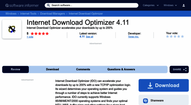 internet-download-optimizer.software.informer.com