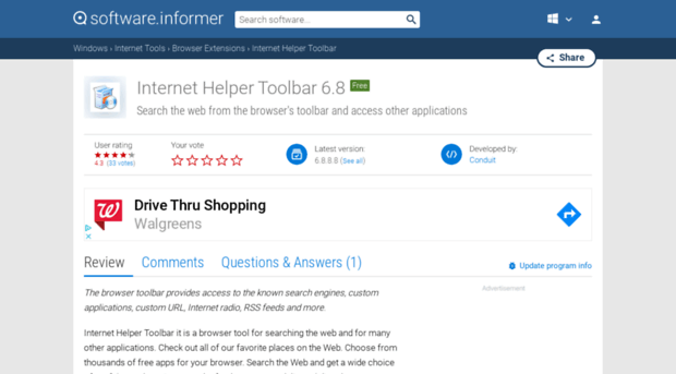 internet-helper-toolbar.software.informer.com