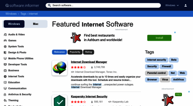 internet.software.informer.com