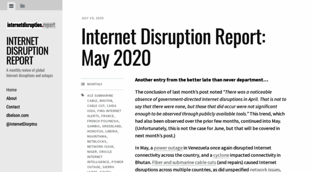 internetdisruption.report