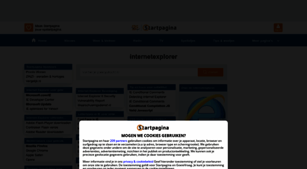 internetexplorer.startpagina.nl