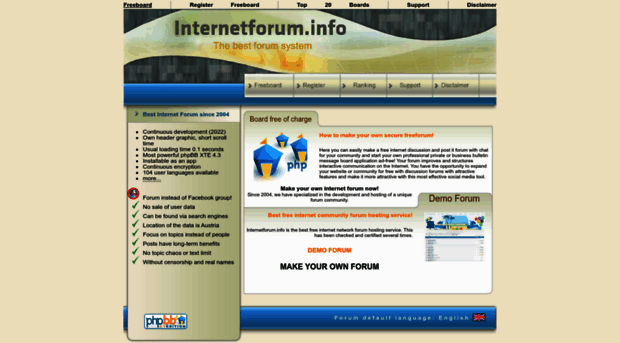 internetforum.info