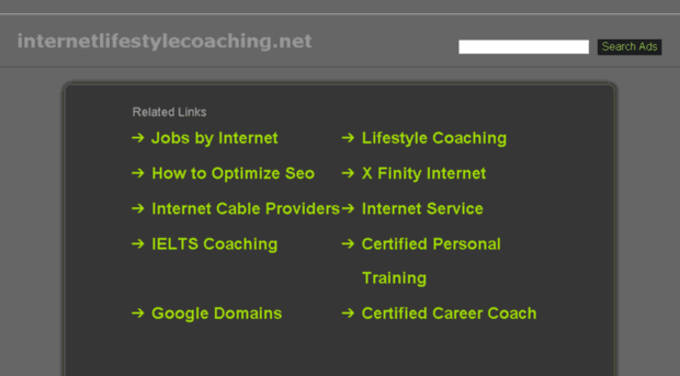 internetlifestylecoaching.net