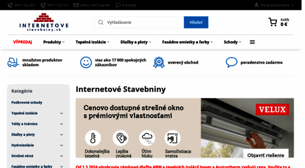 internetovestavebniny.sk