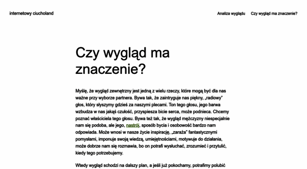 internetowyciucholand.pl