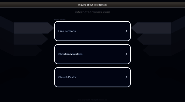internetsermons.com