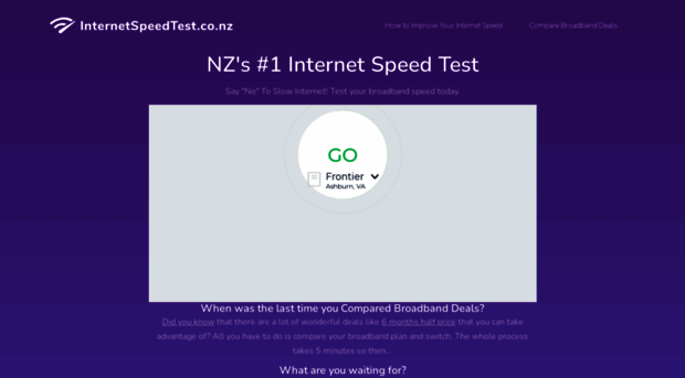 internetspeedtest.co.nz