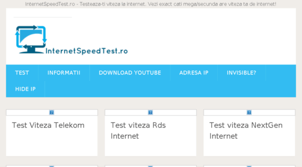 internetspeedtest.ro